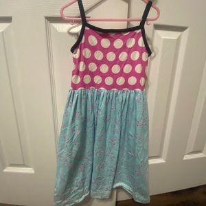 Girl’s KPea Flamingo Bonnie Dress Size 8